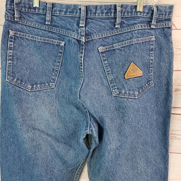 Bulwark FR Flame Resistant Mens Work Jeans size 40 x 34 - Picture 2 of 9